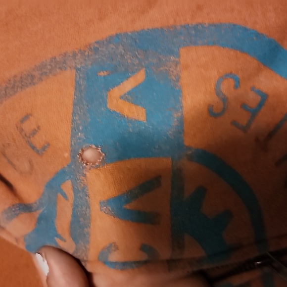 RVCA Size S Peach/Blue - Picture 4 of 7